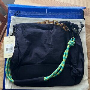 Rotunda Navy Sant Hobo Bag - New With Tags